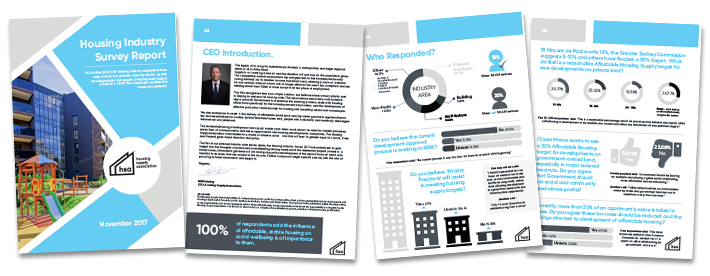 Housing supply association survey