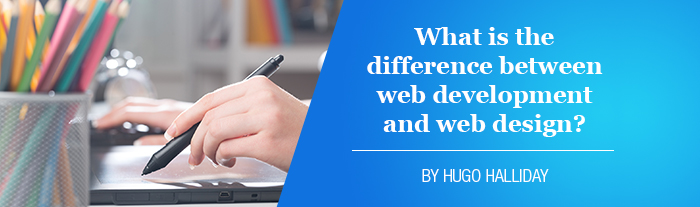 what is the difference between web development and web design